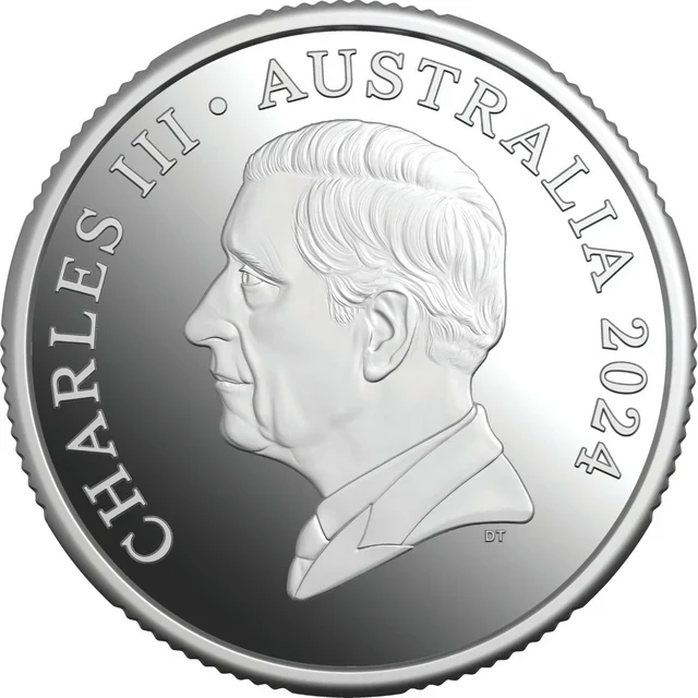Australia 2024 Baby Mint Set + Toy Kangaroo 2024 $5 1oz Silver Proof Coin - Image 7