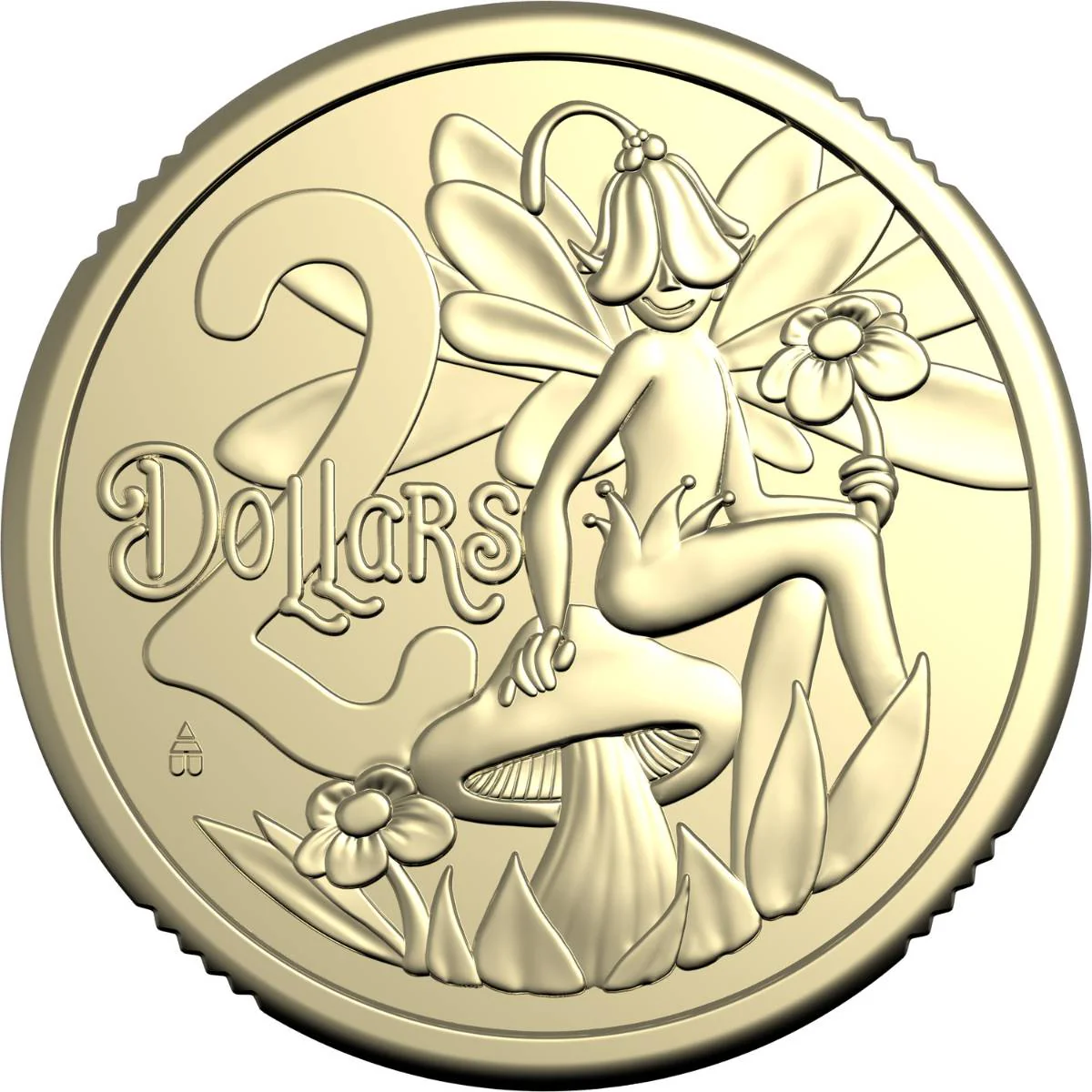 Australia 2025 $2 Tooth Fairy Aluminium-Bronze Uncirculated Coin - Image 2