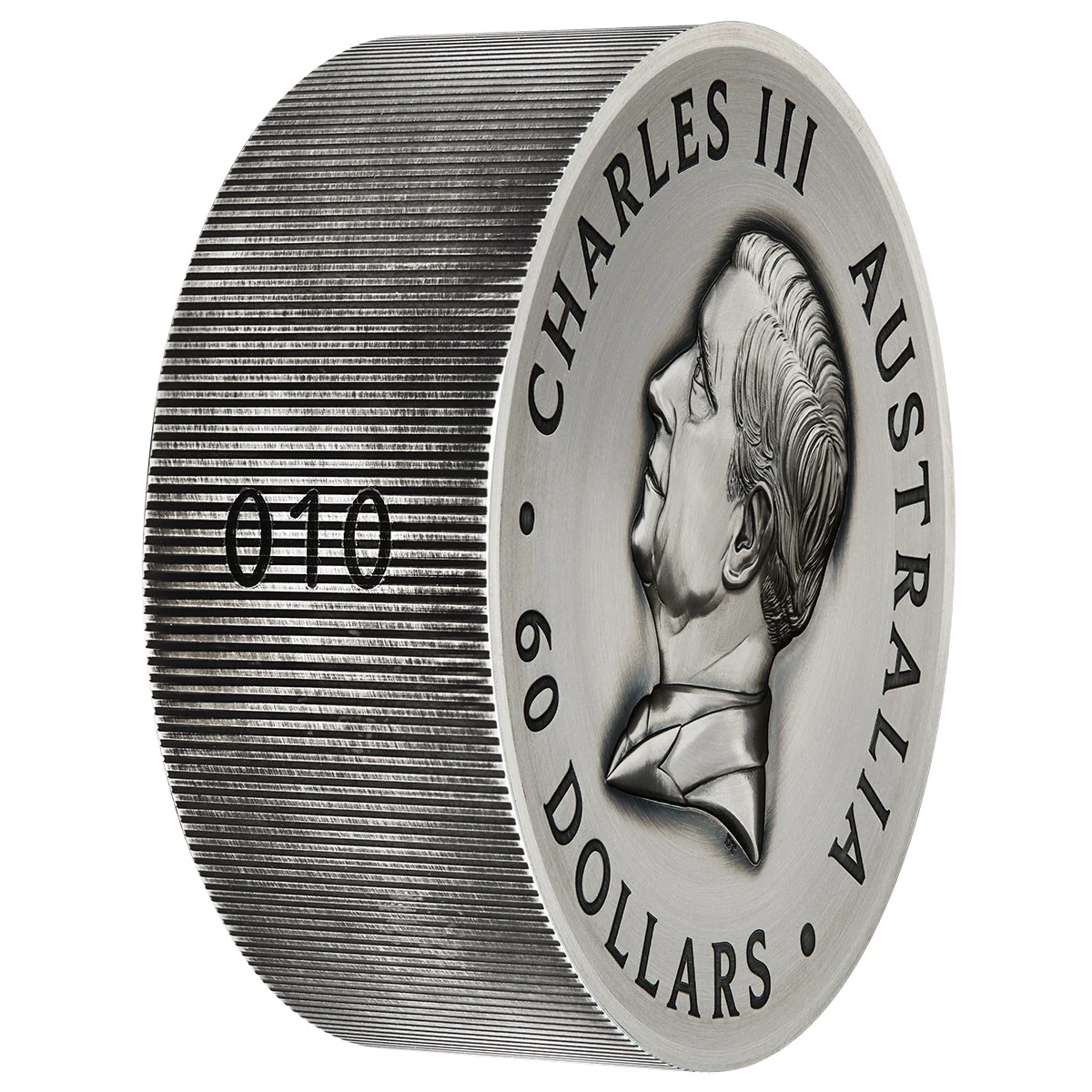 Australia Butterfly 2025 $60 2 Kilo Silver Antique Coin - Image 4