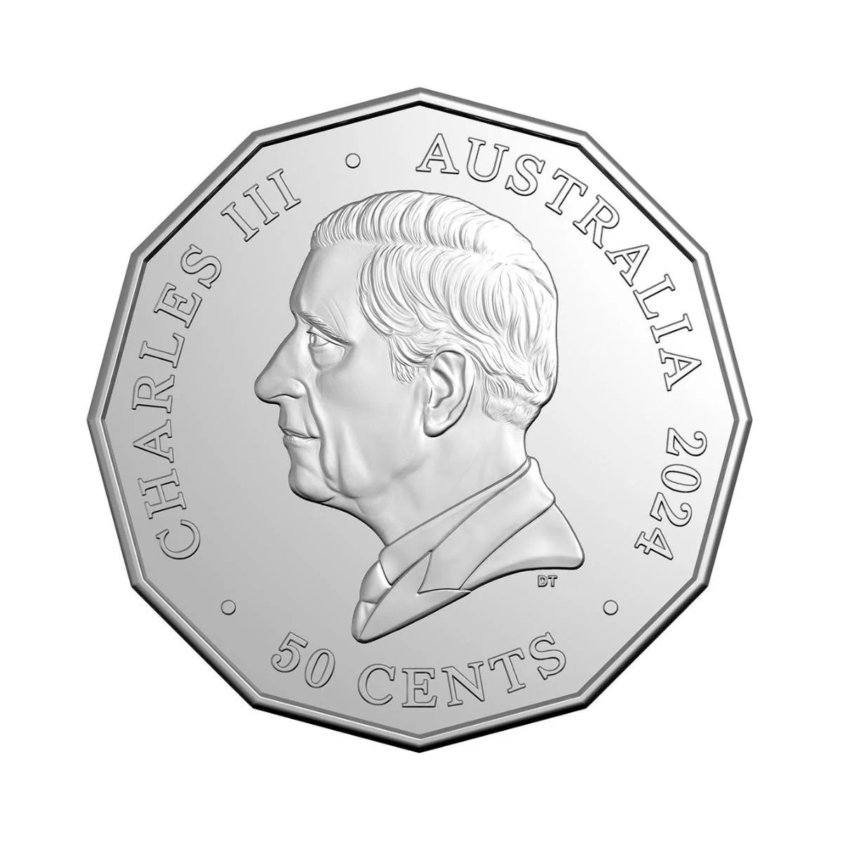 Australia Countdown 50th Anniversary 2024 50c Colour Uncirculated Stamp & Coin Cover - Image 4