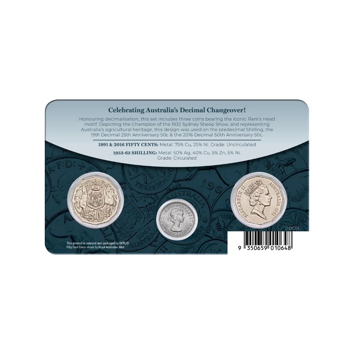 Australia Decimal Changeover 3-Coin Set - Image 6