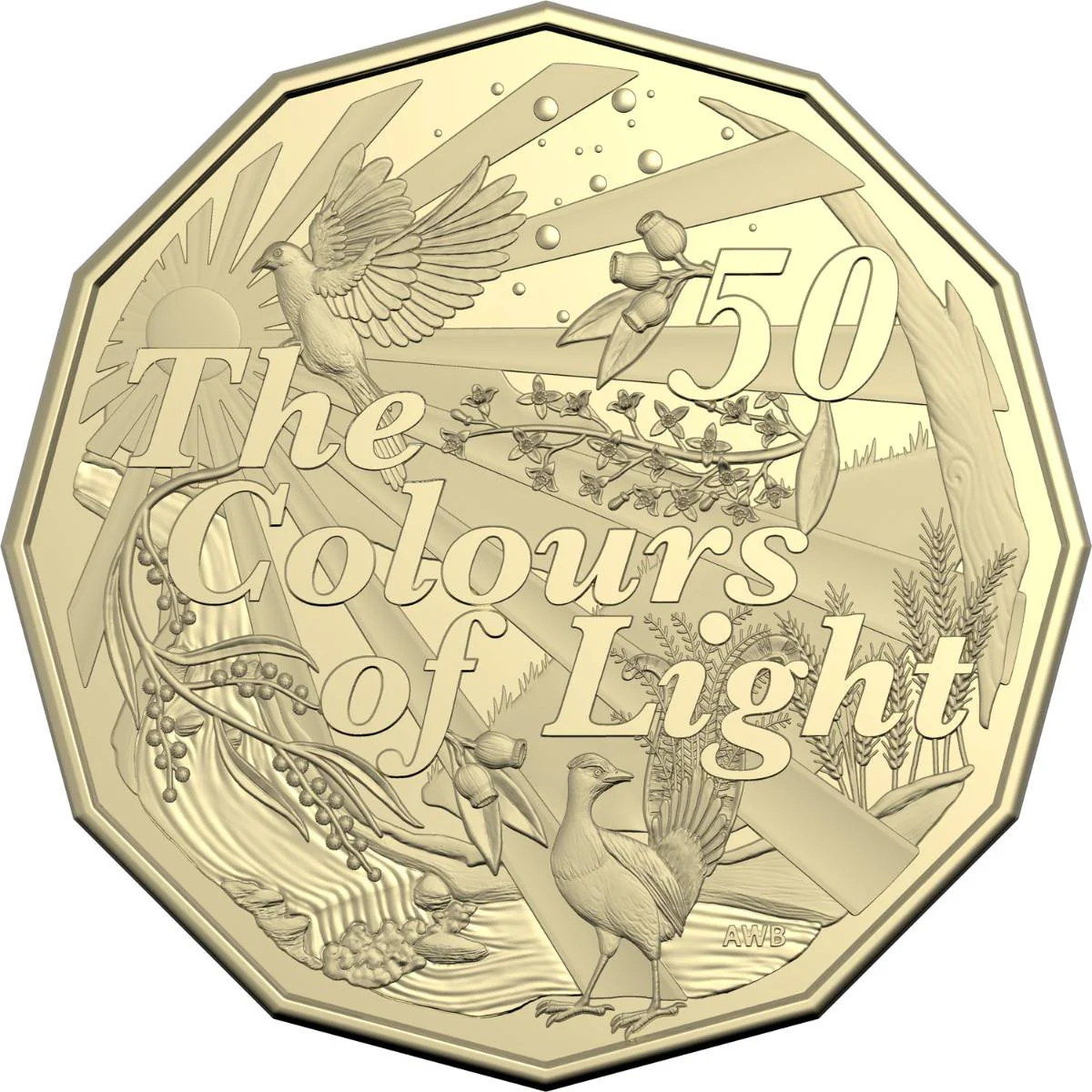 Australia Dorothea Mackellar - The Colours of Light 2025 50c Uncirculated Coin - Image 2