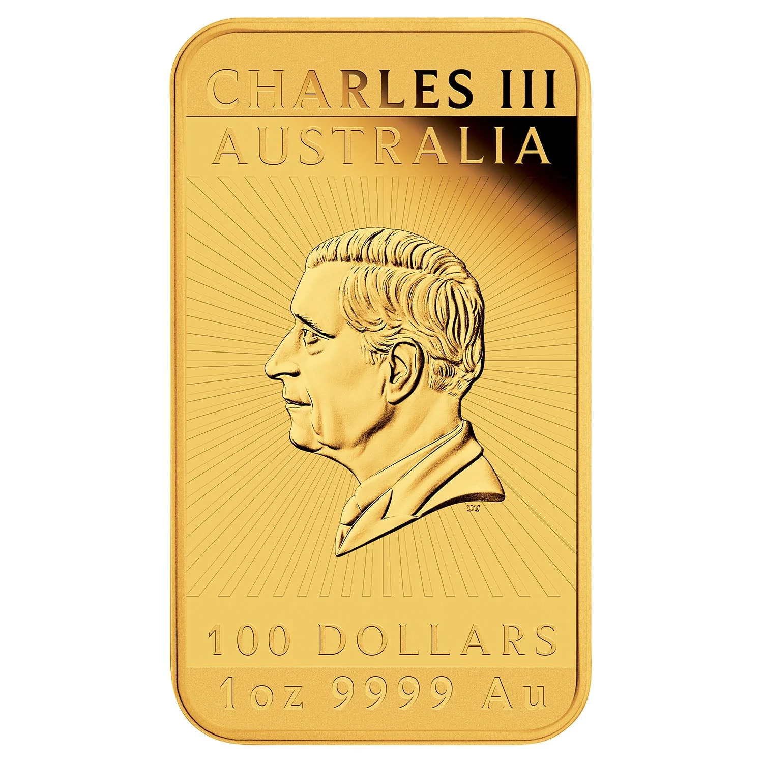 Australia Dragon 2025 $100 1oz Gold Proof Rectangular Coin - Image 2