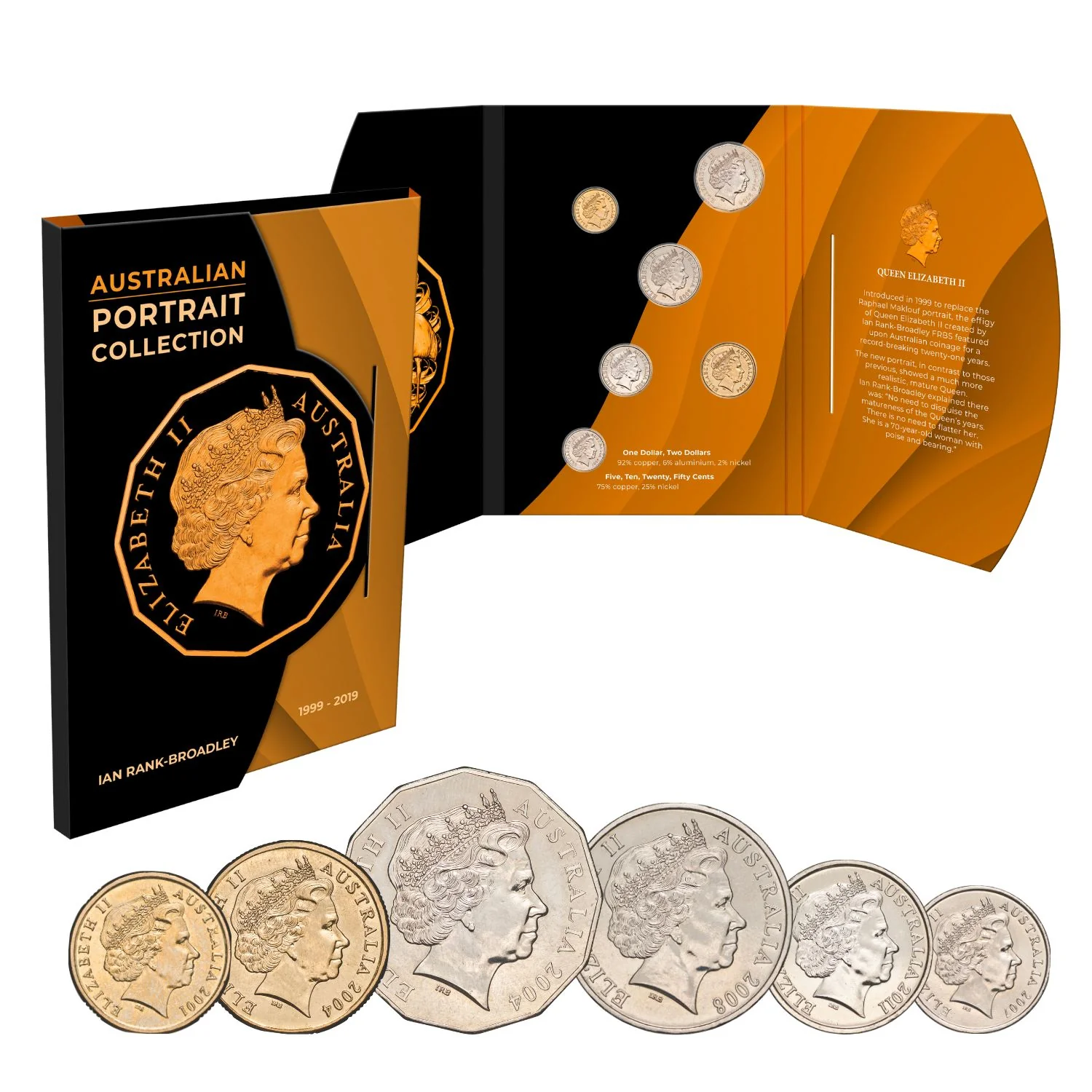 Australia Elizabeth II & Charles III 1953-2026 Portraits Collection 39-Coin Bundle - Image 5