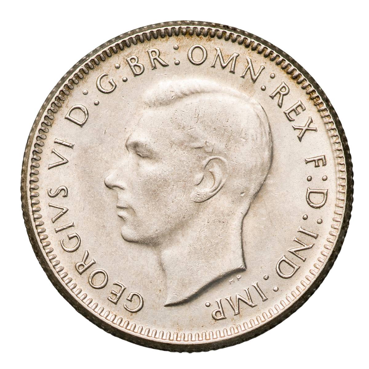 Australia George VI 1946.S Perth Mint Shilling about Uncirculated - Image 2