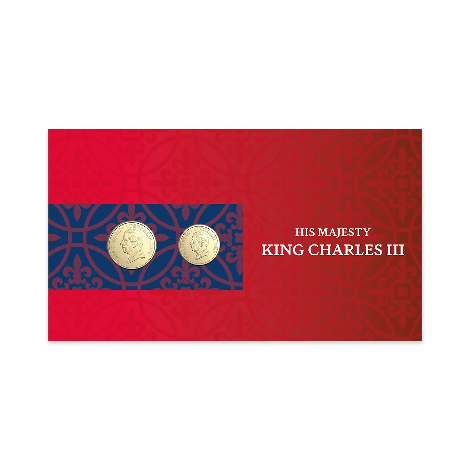 Australia King Charles III 2025 2-Coin Stamp & Coin Cover - Image 3