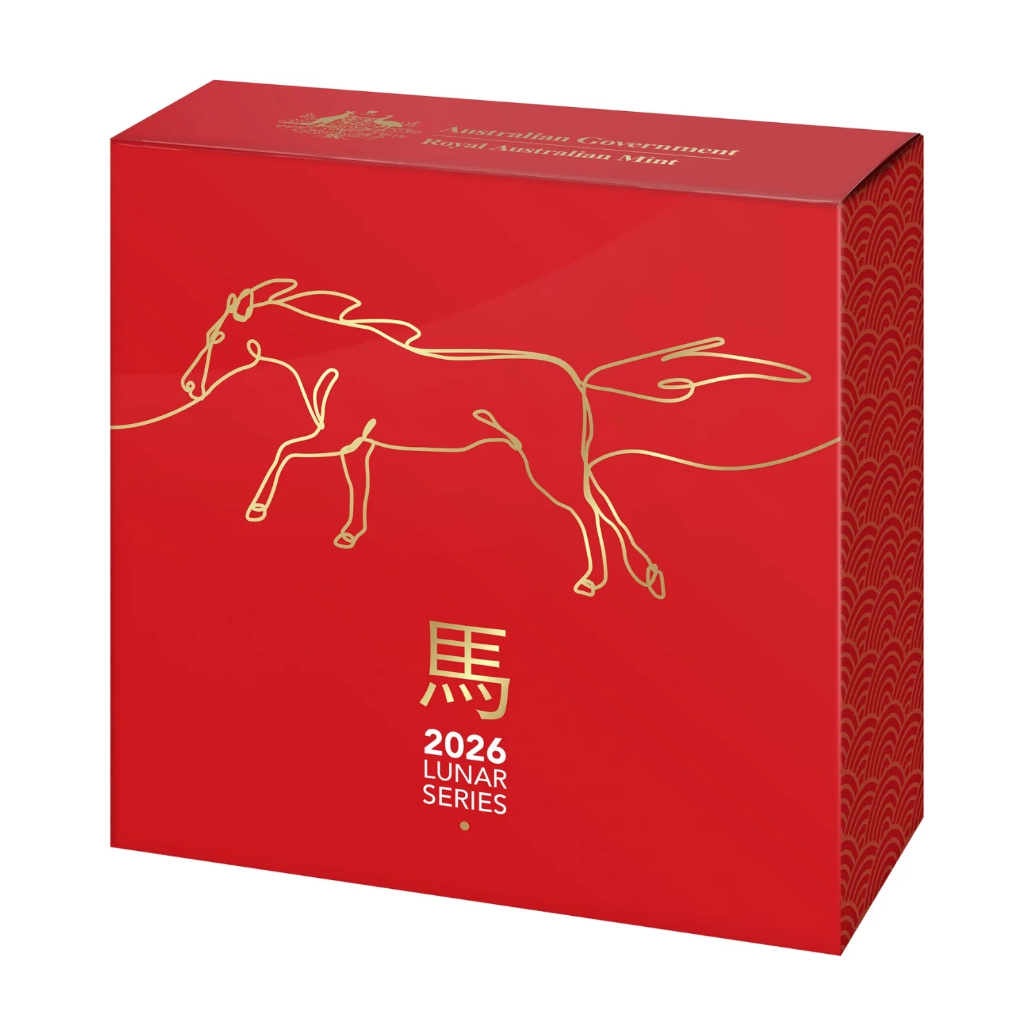 Australia Lunar Year of the Horse 2026 $5 Domed 1oz Silver Proof Coin - Image 4