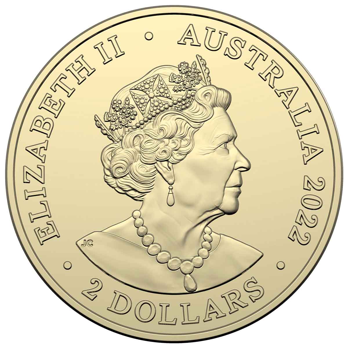 Australia Peacekeeping 2022 $2 C Mintmark Colour Aluminium-Bronze Uncirculated Coin - Image 3