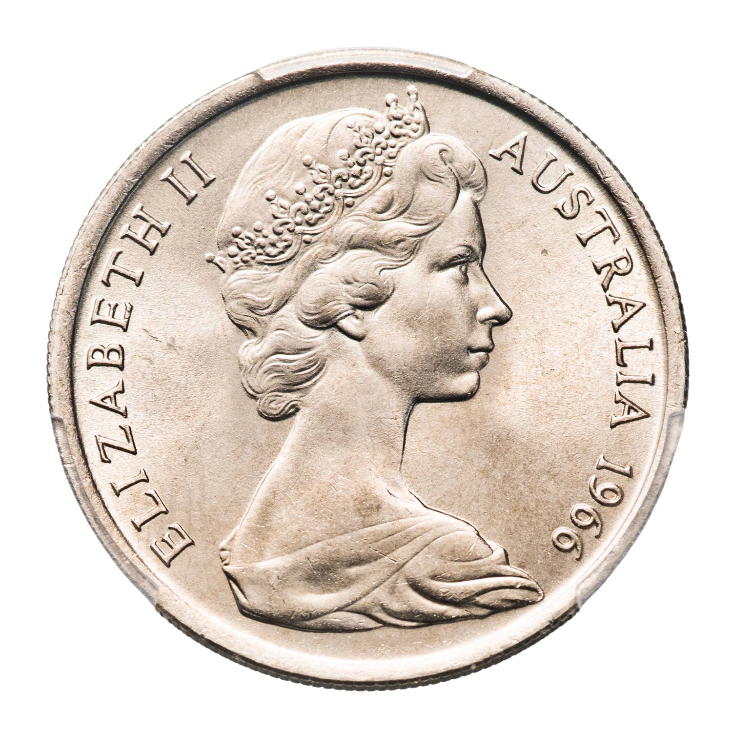 Australia Royal Mint 1966 10c Coin PCGS MS67 (Gem Uncirculated) - Image 3