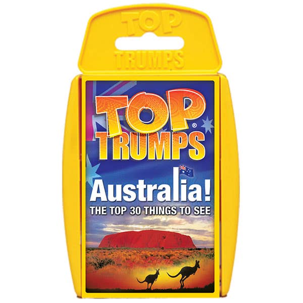 Australia - Top 30 Things to See Top Trumps Game