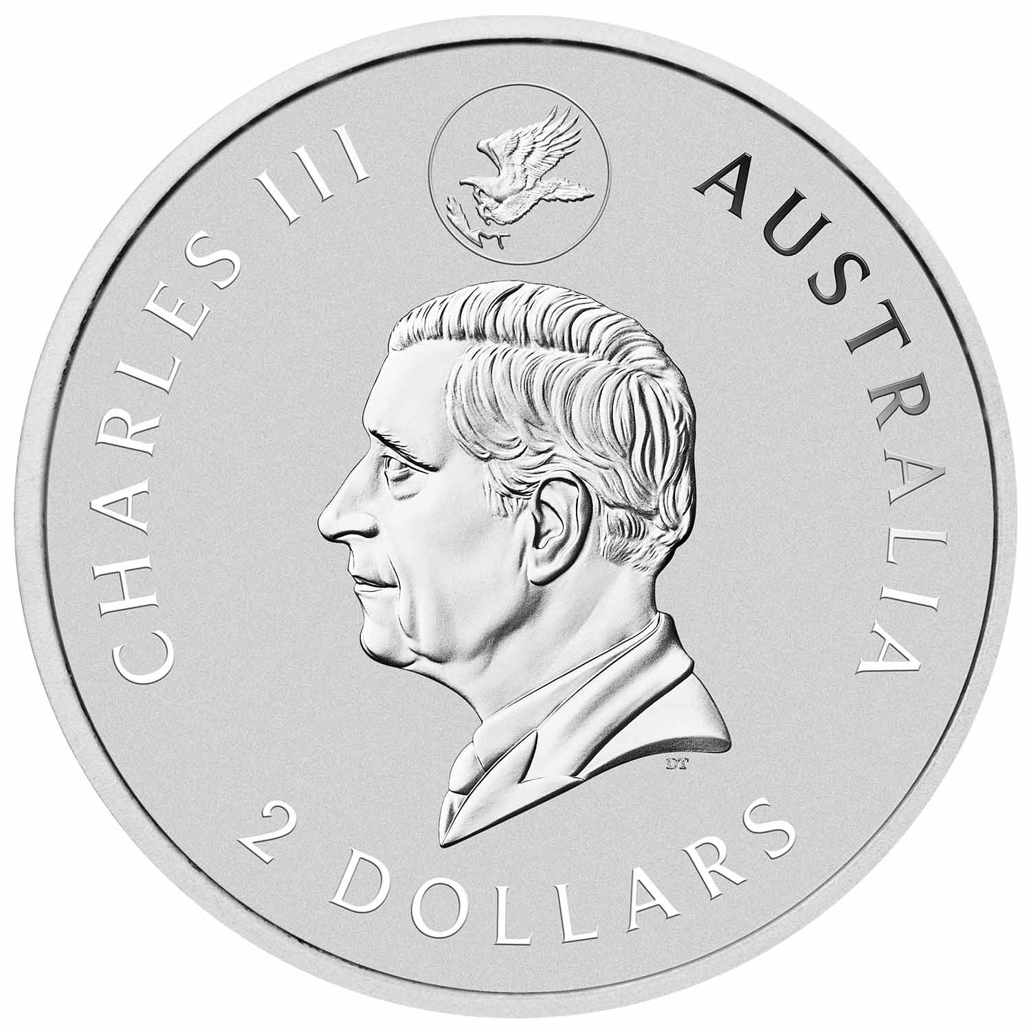 Australia Wedge-Tailed Eagle 10th Anniversary 2024 $2 Colour 2oz Silver Brilliant Uncirculated Coin - Image 2