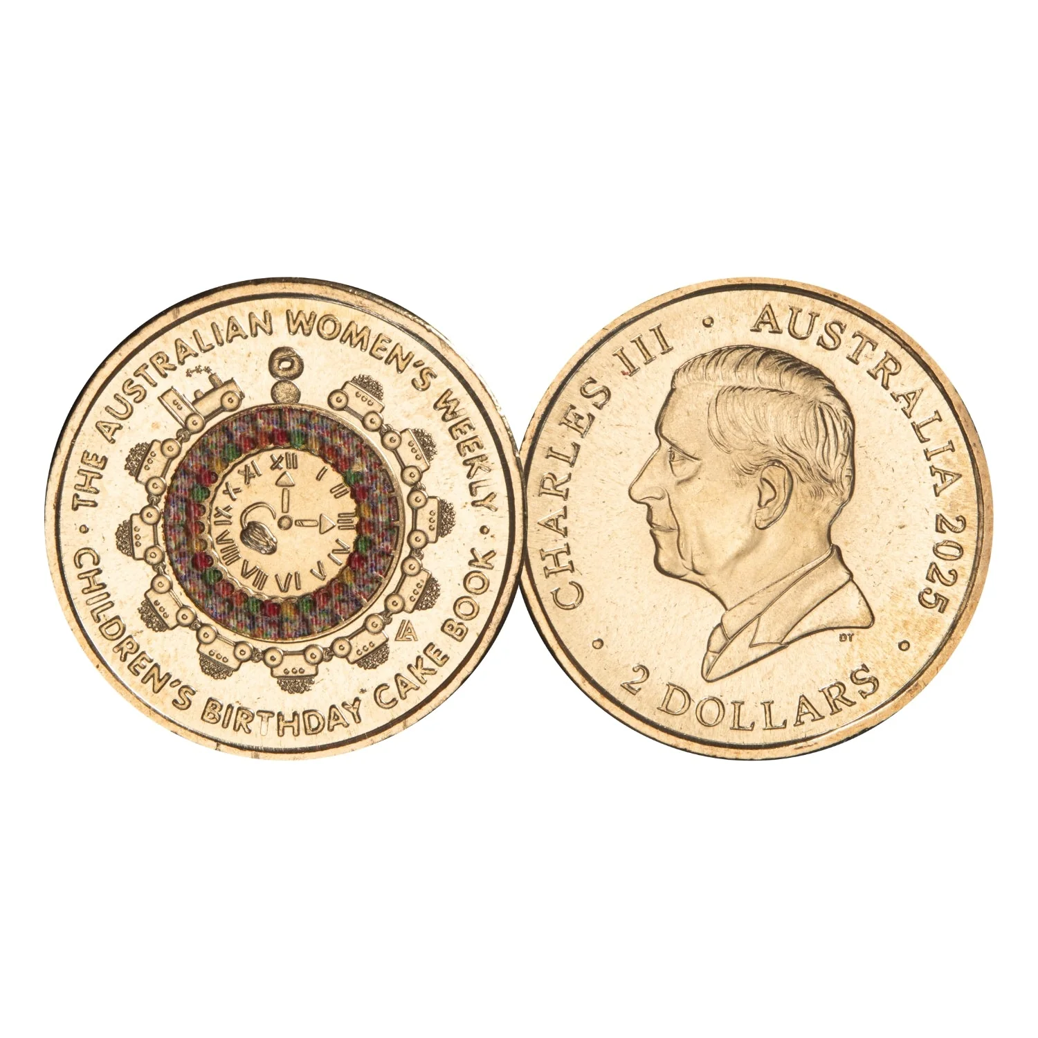 Australia Women’s Weekly Birthday Cake 2025 $2 Aluminium-Bronze Uncirculated Coin Pack - Image 3
