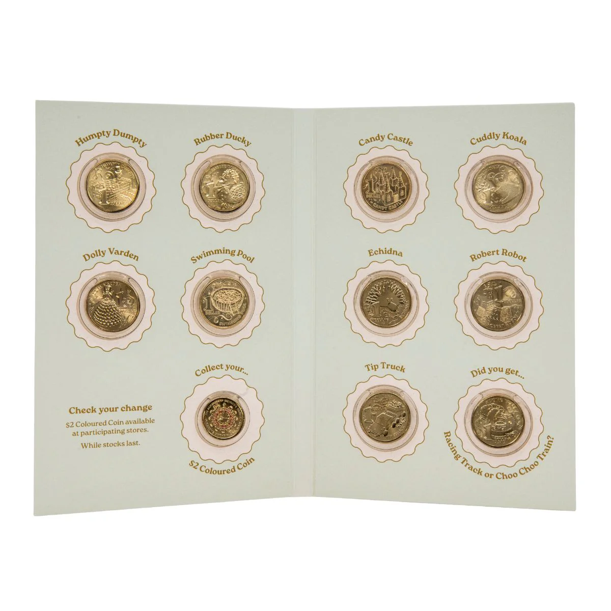 Australia Women's Weekly Birthday Cake 2025 $1 & $2 Aluminium-Bronze Uncirculated 11-Coin Collection - Image 2