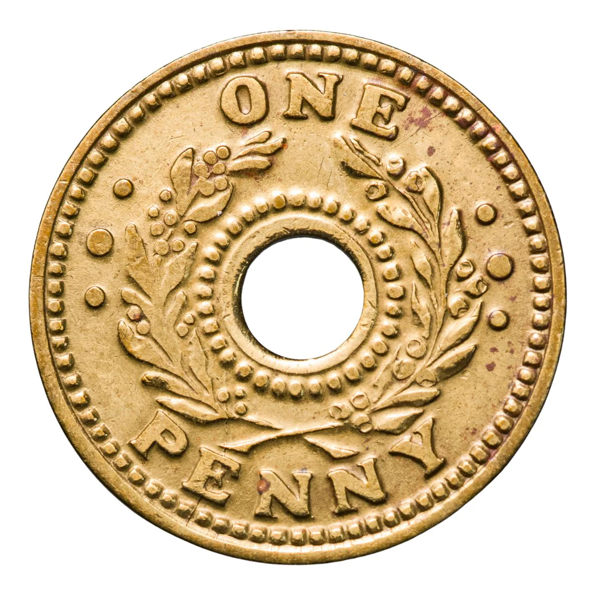 Australia WWII Internment Camp Penny Token Very Fine - Image 2