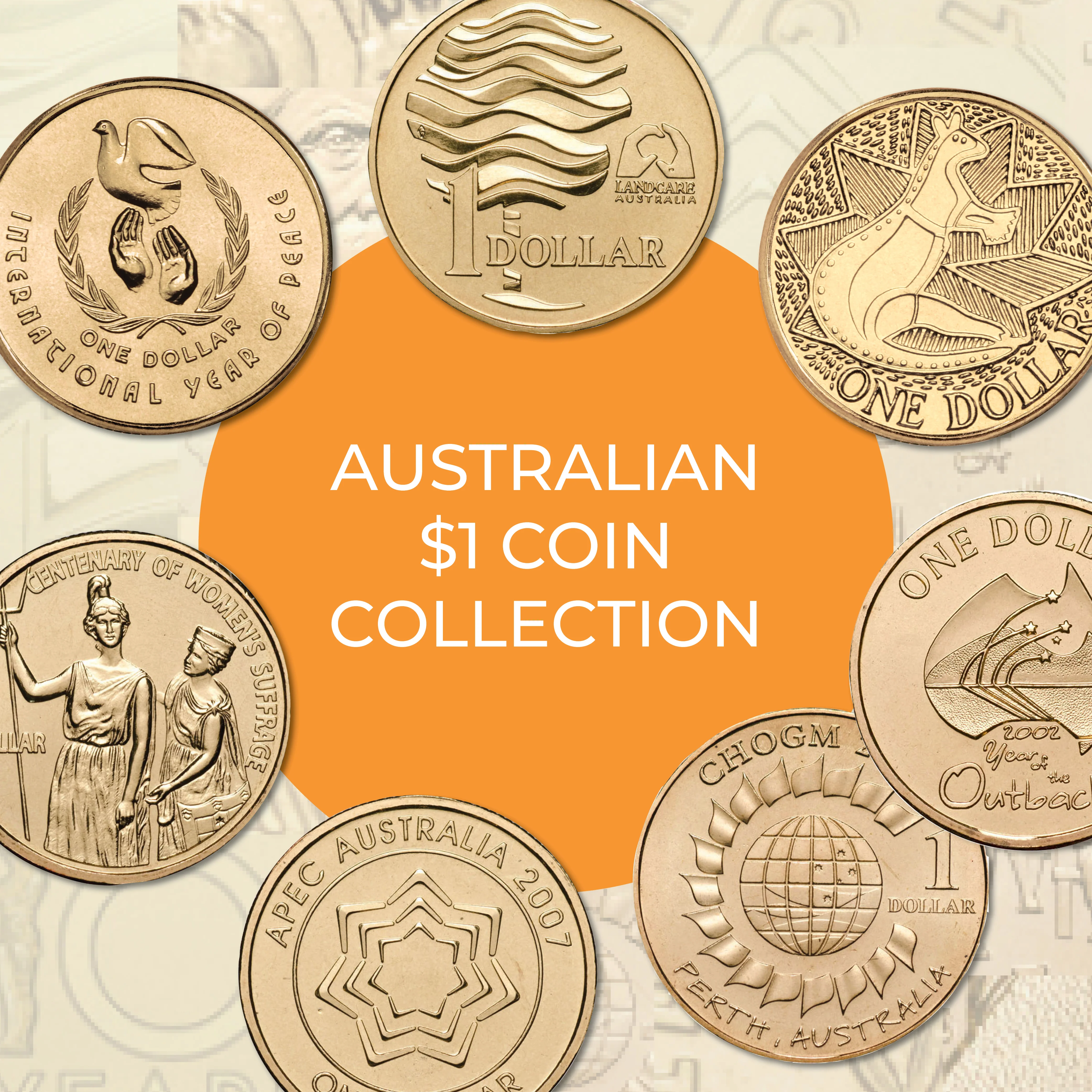 Australian $1 Coin Collection