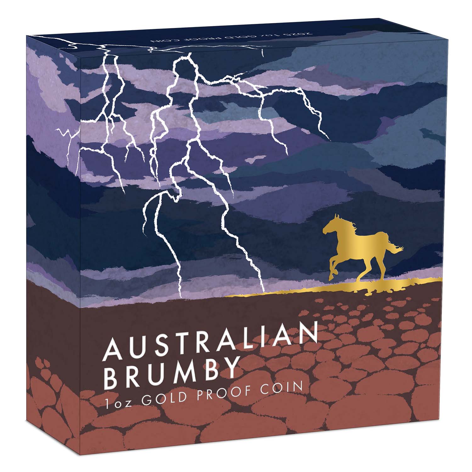 Australia Brumby 2025 $100 1oz Gold Proof Coin - Image 4