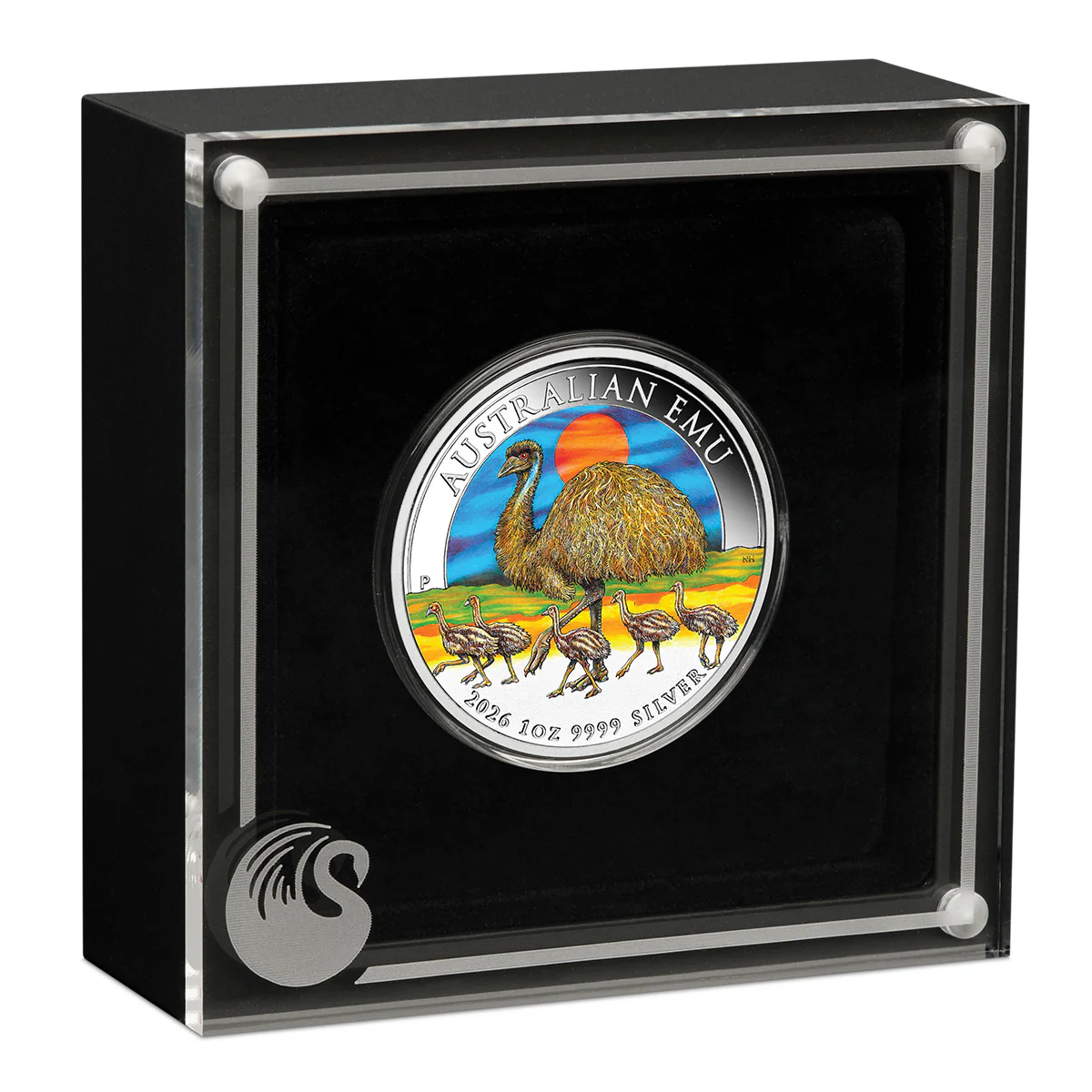 Australia Emu 2026 $1 Colour 1oz Silver Uncirculated Coin - Image 3