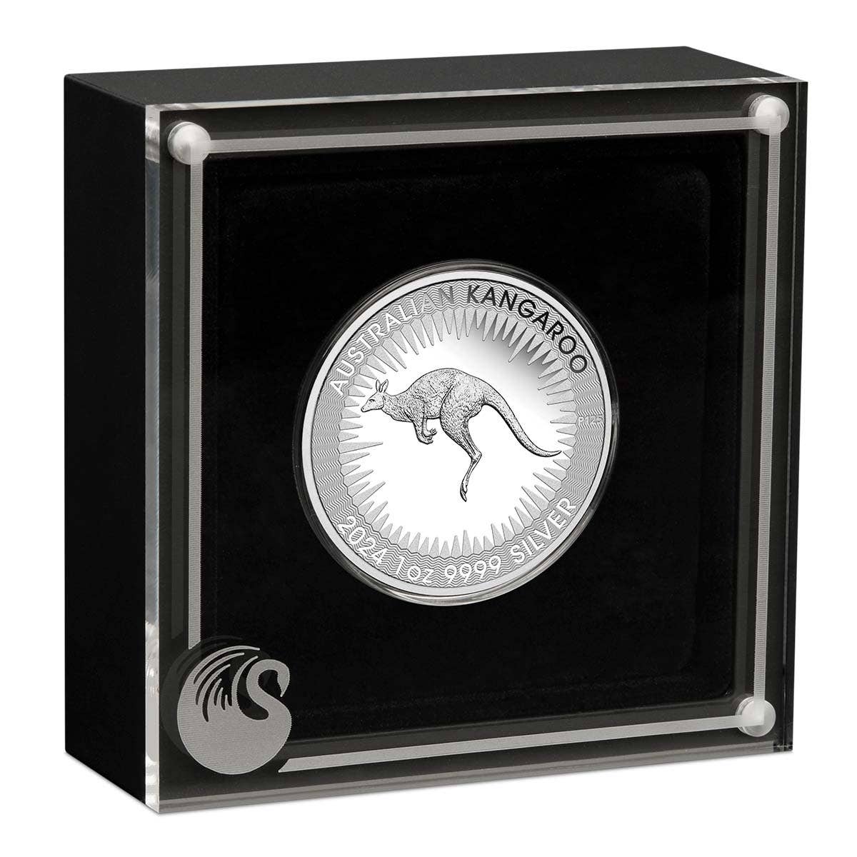 Australian Kangaroo 2024 $1 1oz Silver Proof Coin - Image 3