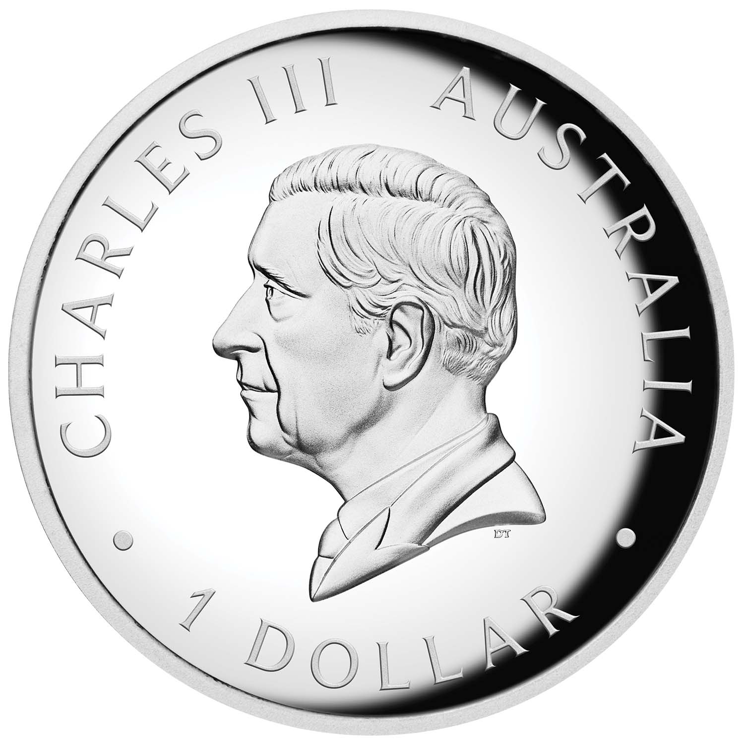Australia Kangaroo 2025 $1 Colour High Relief 1oz Silver Proof Coin - Image 2