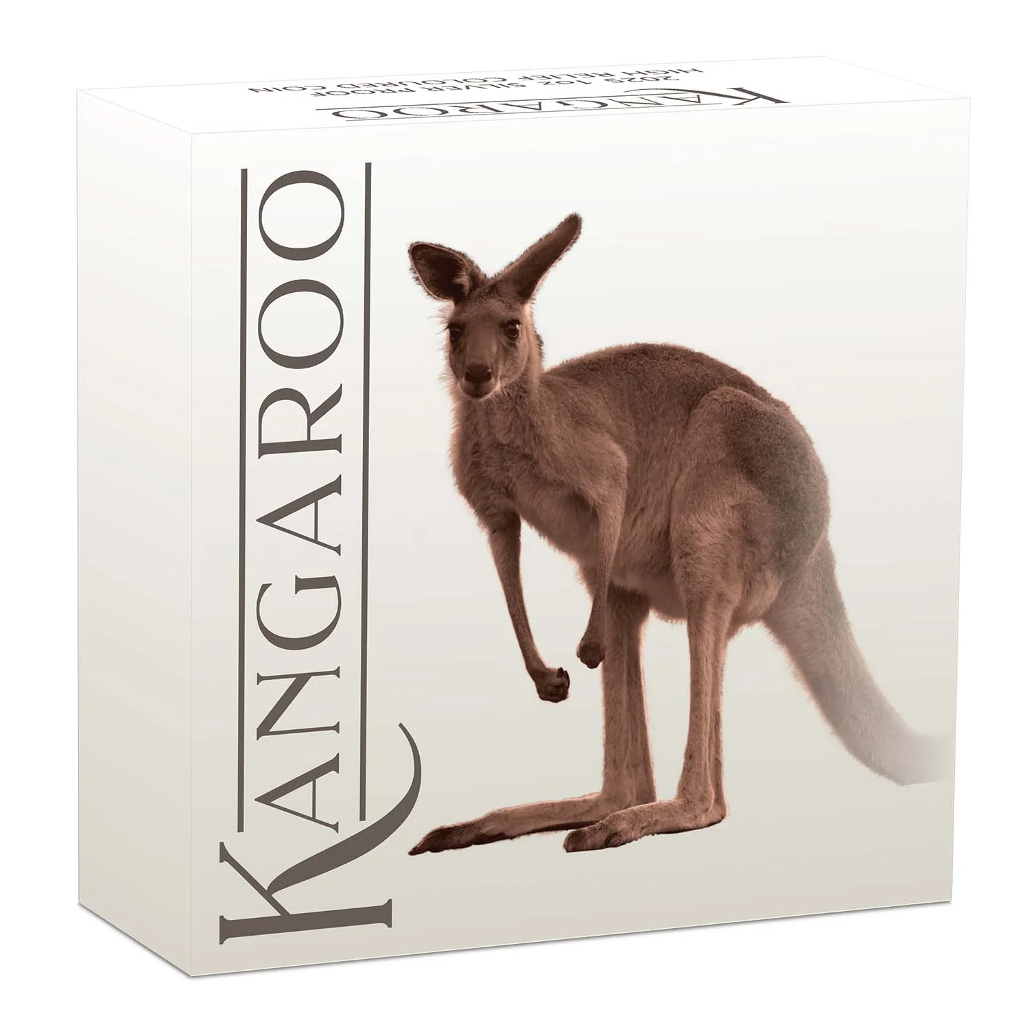 Australia Kangaroo 2025 $1 Colour High Relief 1oz Silver Proof Coin - Image 4