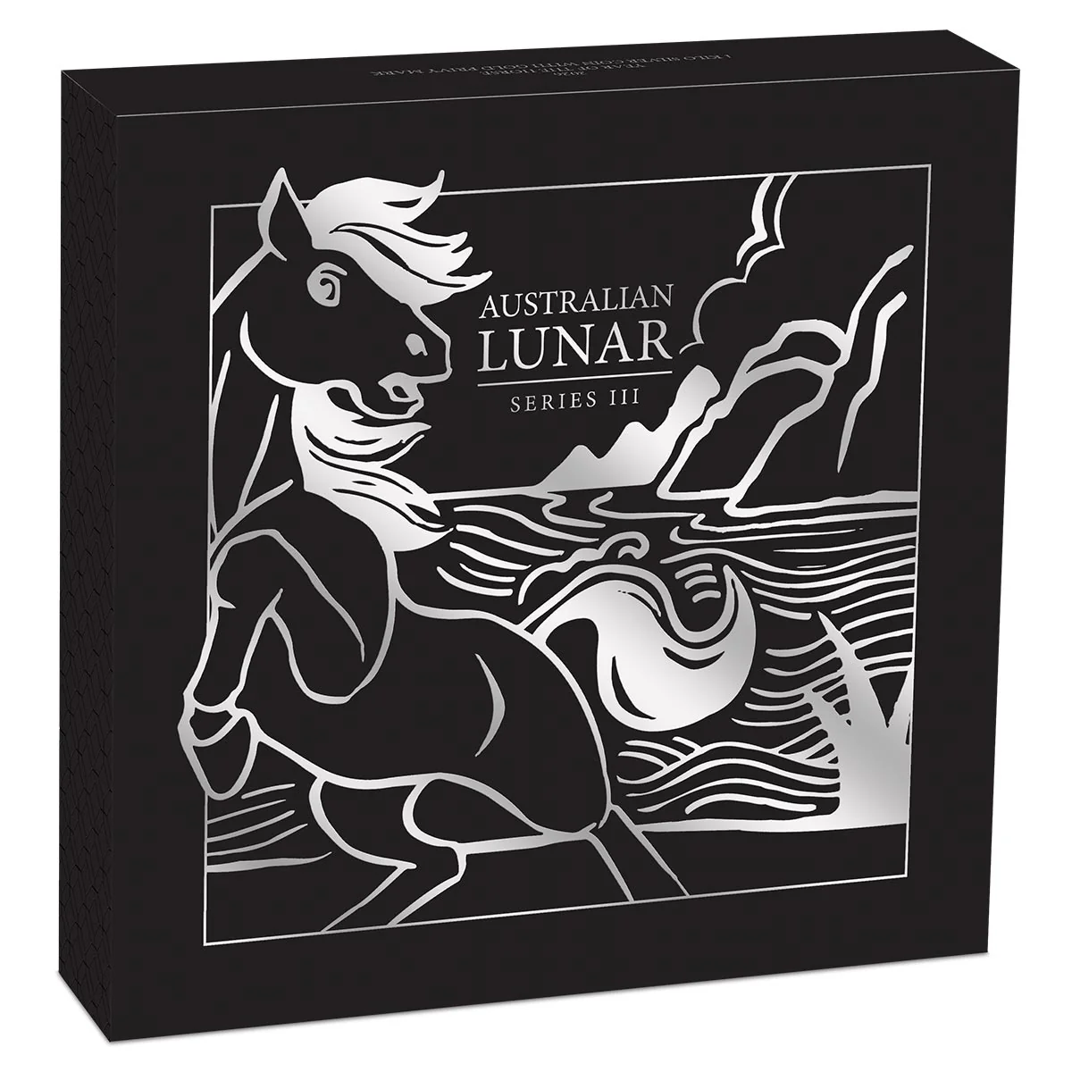 Australia Lunar Year of the Horse 2026 $30 Colour Gold Privymark Kilo Silver Uncirculated Coin - Image 4