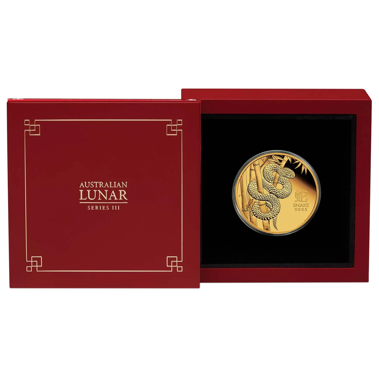 Australia Lunar Year of the Snake 2025 $100 1oz Gold Proof Coin - Image 3
