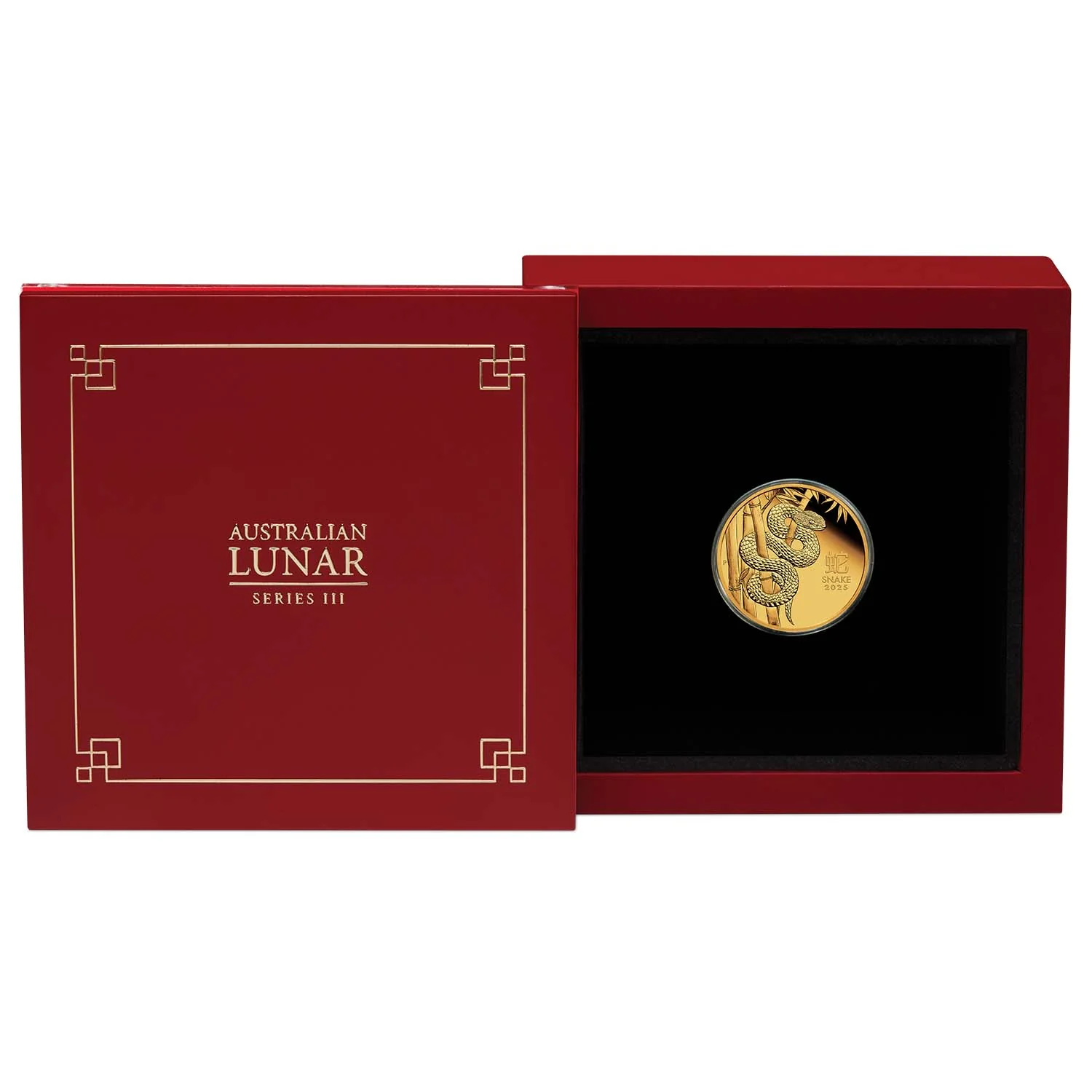 Australia Lunar Year of the Snake 2025 $15 1/10oz Gold Proof Coin - Image 3