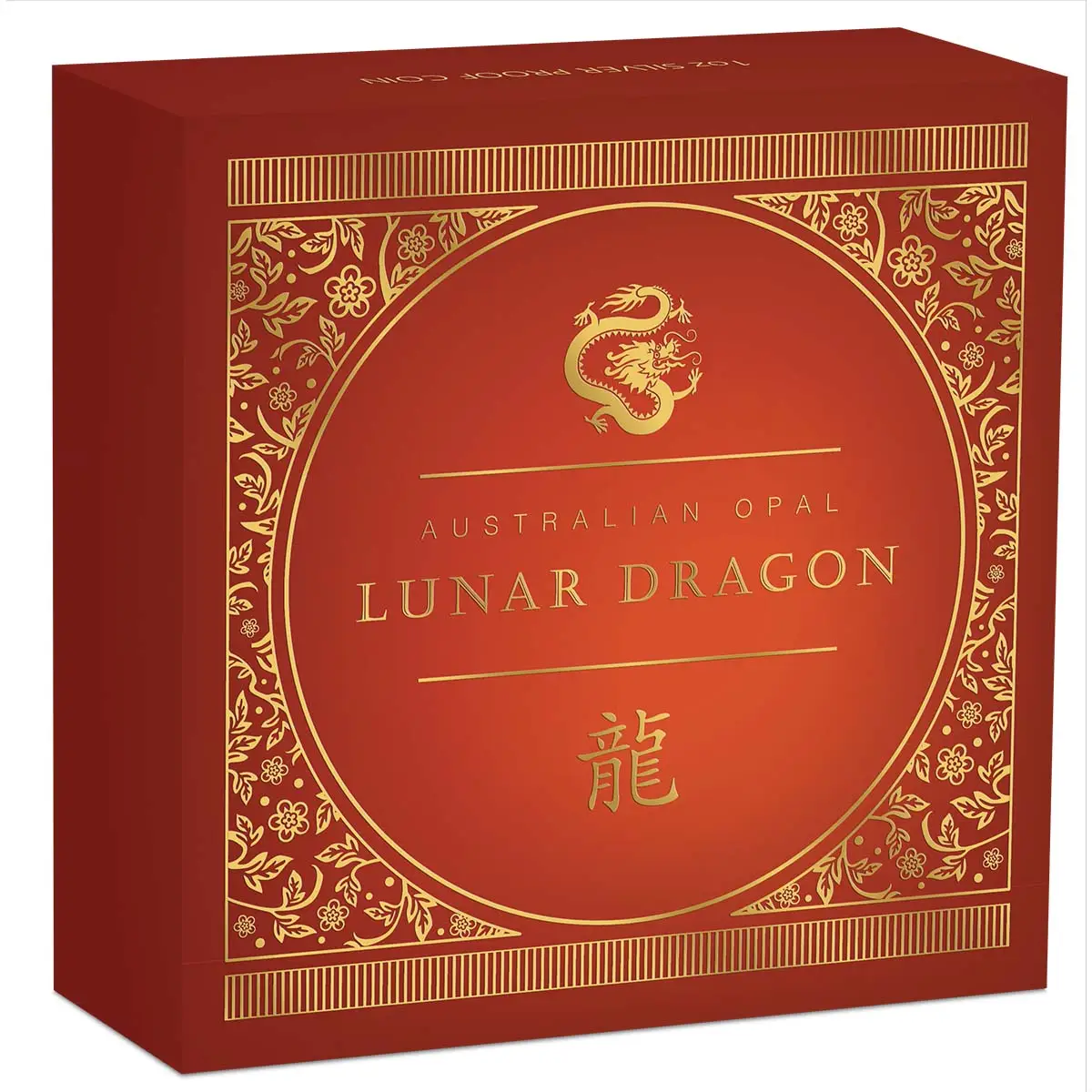 Australian Opal 2024 $1 Year of the Dragon 1oz Silver Proof Coin - Image 4