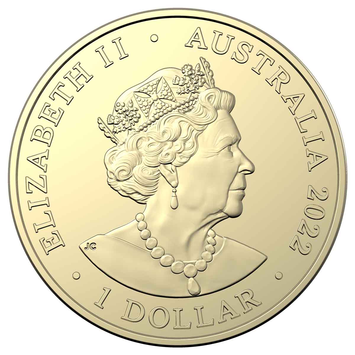 Australian Overland Telegraph Line 150th Anniversary 2022 $1 Al-Br Uncirculated Coin - Image 2
