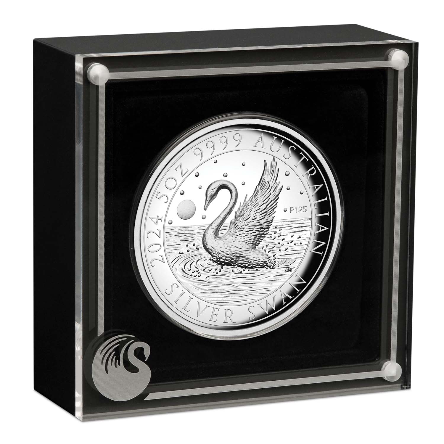 Australia Swan 2024 $8 High Relief 5oz Silver Proof Coin - Image 3