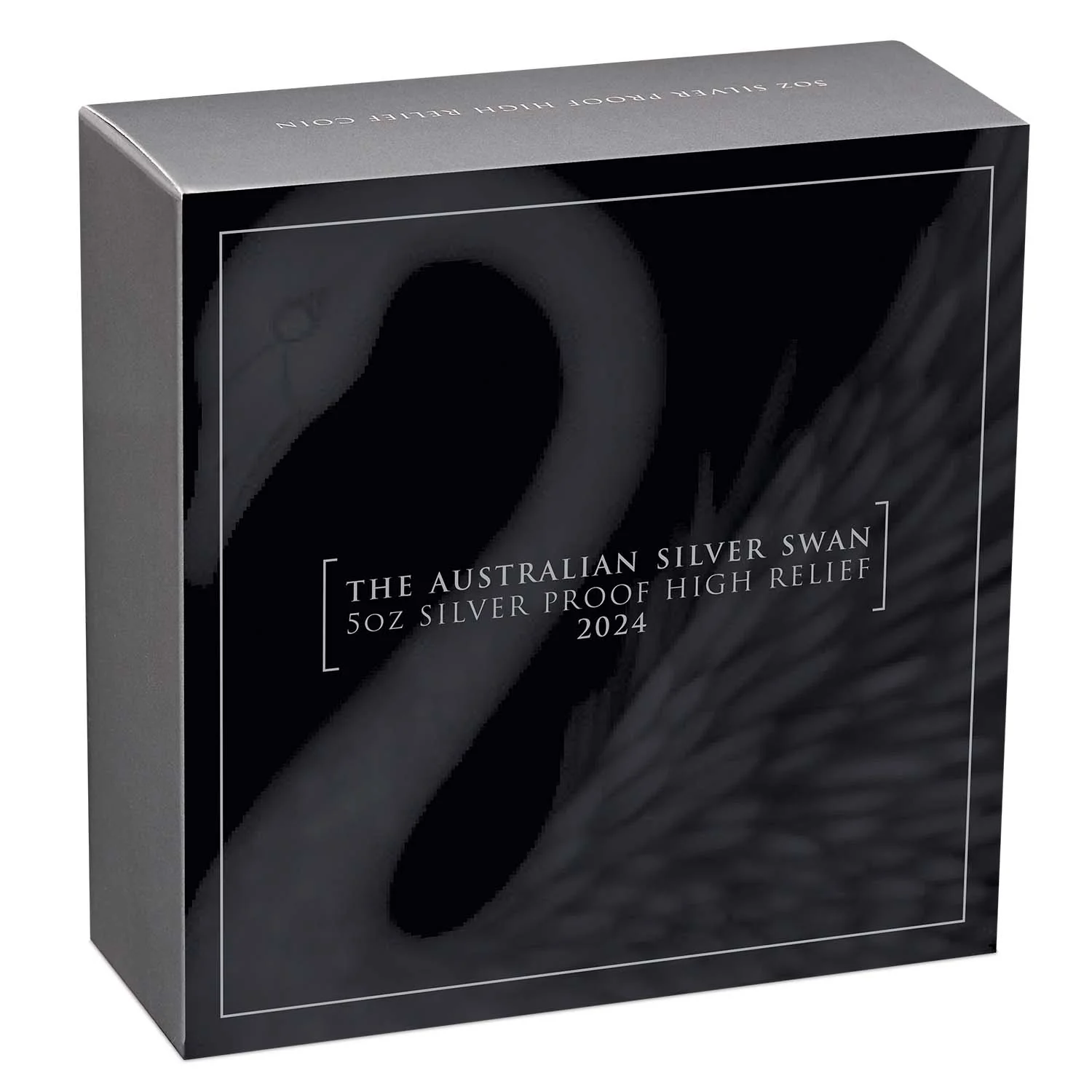 Australia Swan 2024 $8 High Relief 5oz Silver Proof Coin - Image 4