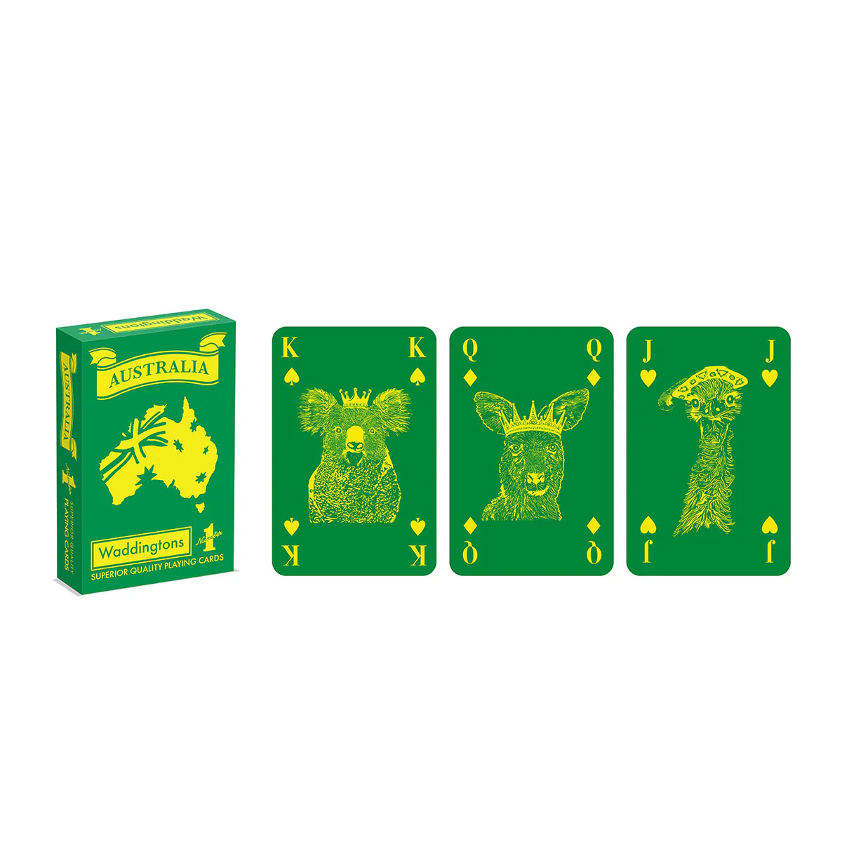 Australian Waddingtons Playing Cards - Image 2