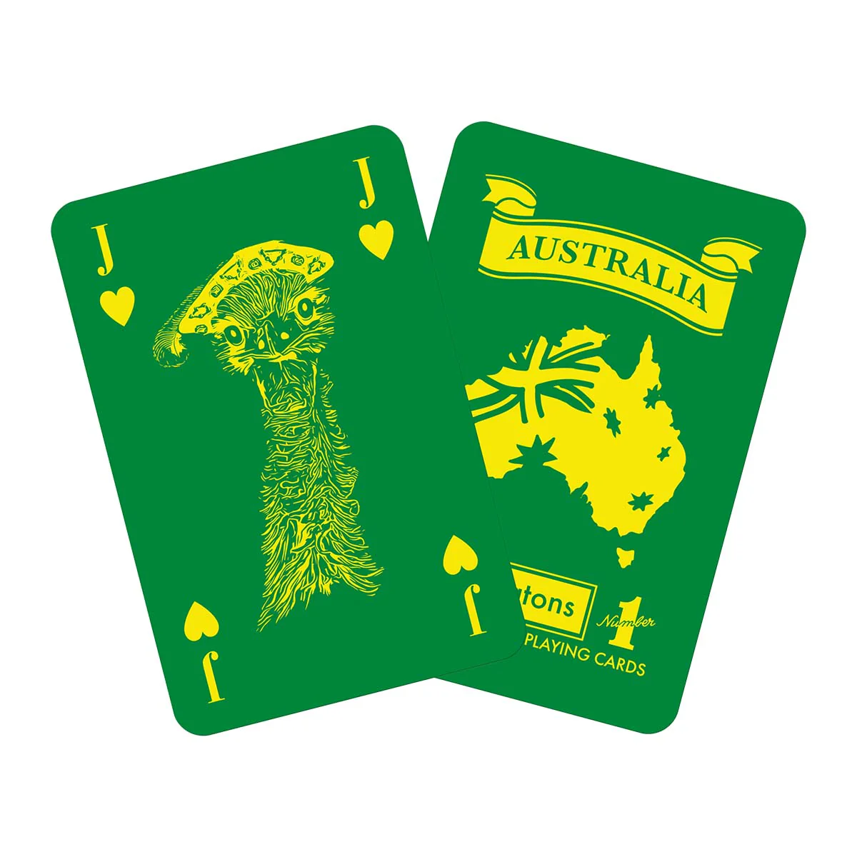 Australian Waddingtons Playing Cards - Image 4