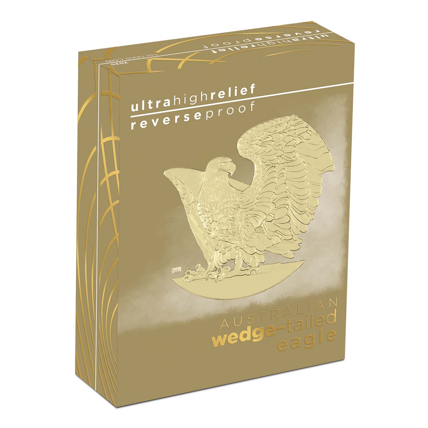 Australia Wedge-tailed Eagle 2025 $100 Ultra High Relief 1oz Gold Reverse Proof Coin - Image 4