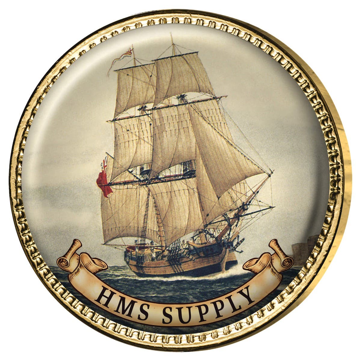Australia's First Fleet Gold-plated Halfpenny & Penny 11-Coin Collection - Image 12