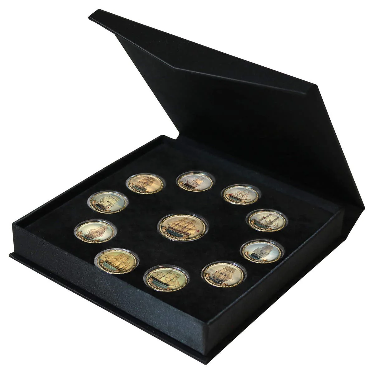 Australia's First Fleet Gold-plated Halfpenny & Penny 11-Coin Collection - Image 13
