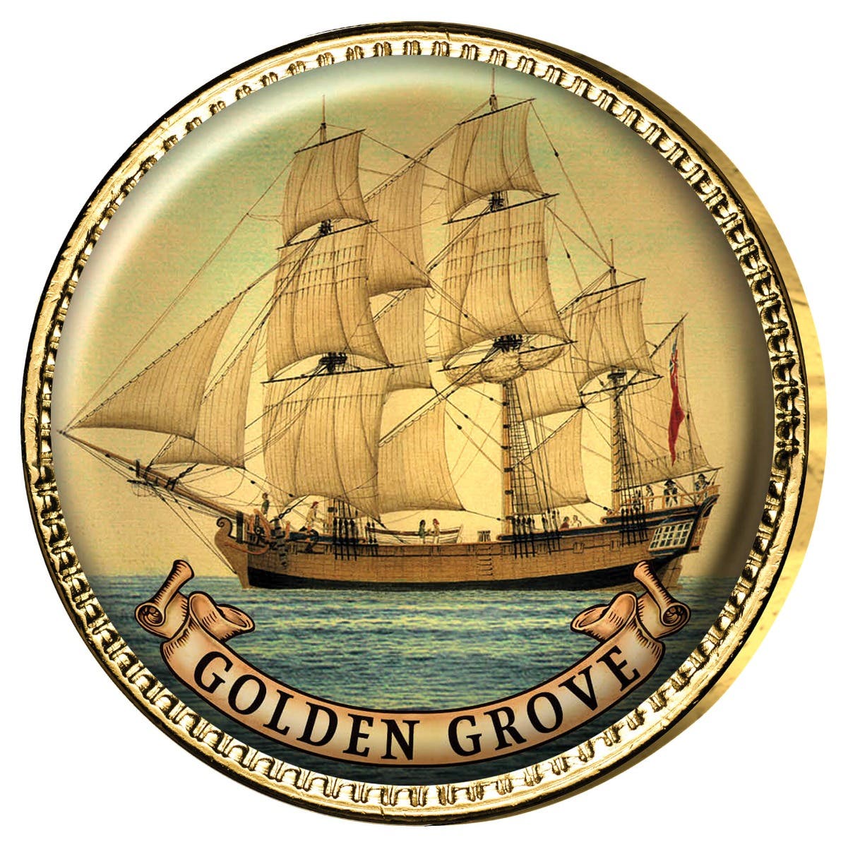 Australia's First Fleet Gold-plated Halfpenny & Penny 11-Coin Collection - Image 9