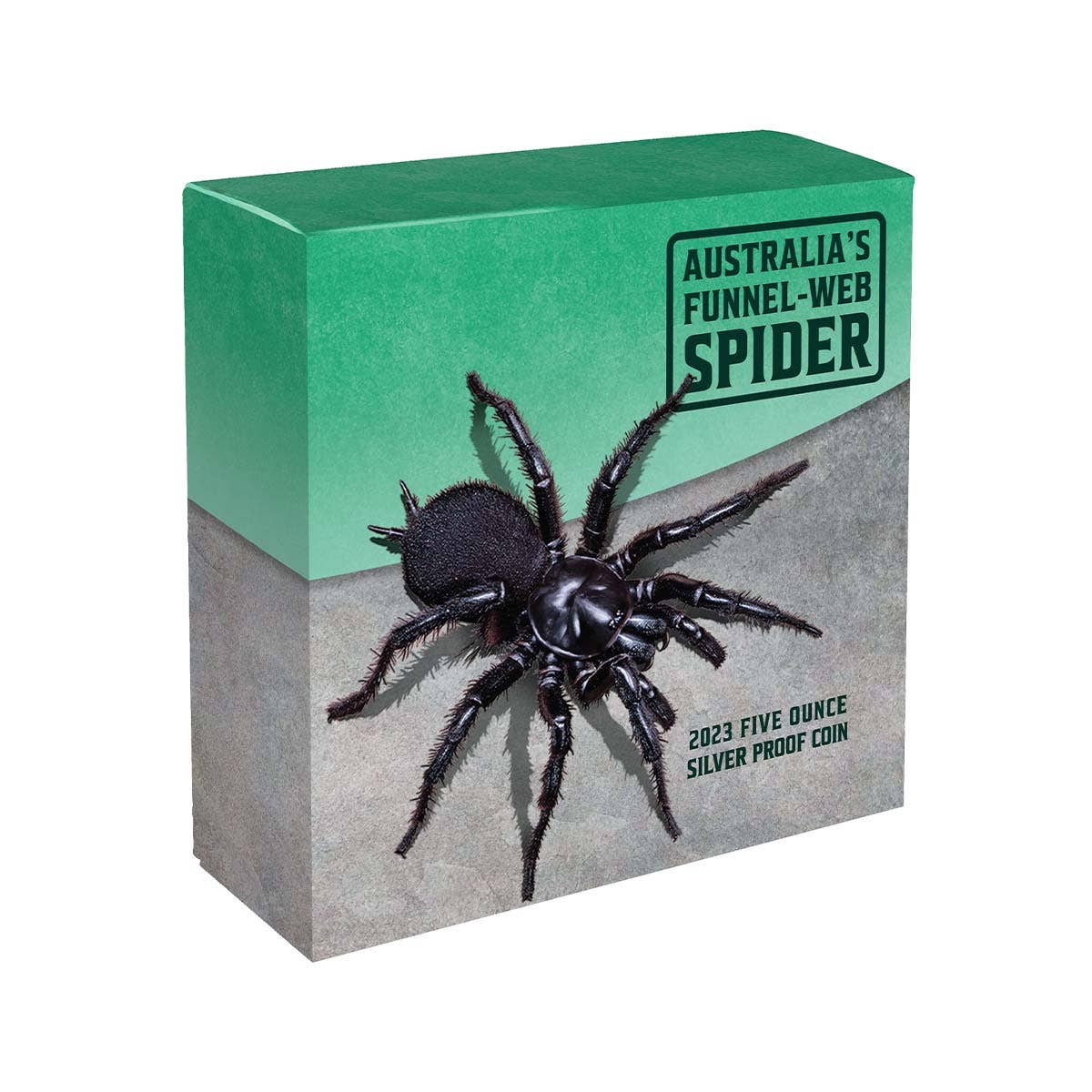 Australia's Funnel-Web Spider 2023 $10 Ultra High Relief 5oz Silver Proof Coin - Image 8