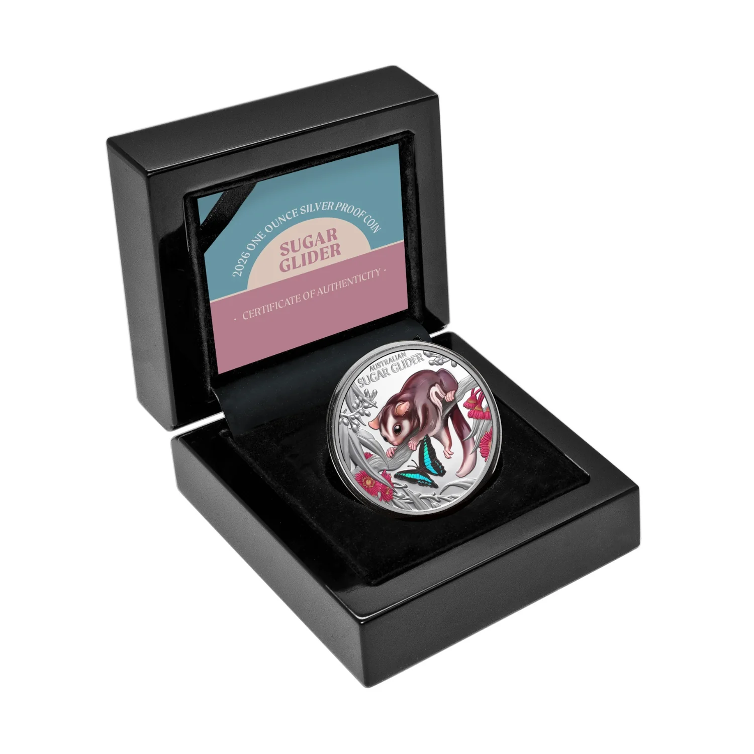 Baby Sugar Glider 2026 $1 1oz Silver Proof Coin - Image 3