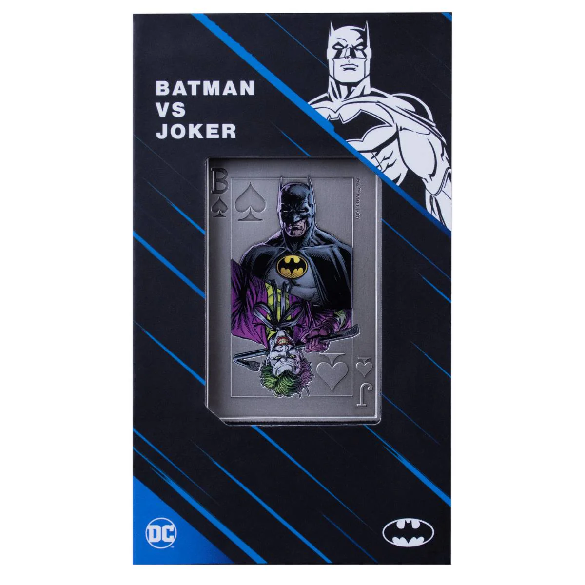 Batman vs Joker 2024 $5 2oz Silver Antique Coin - Image 3