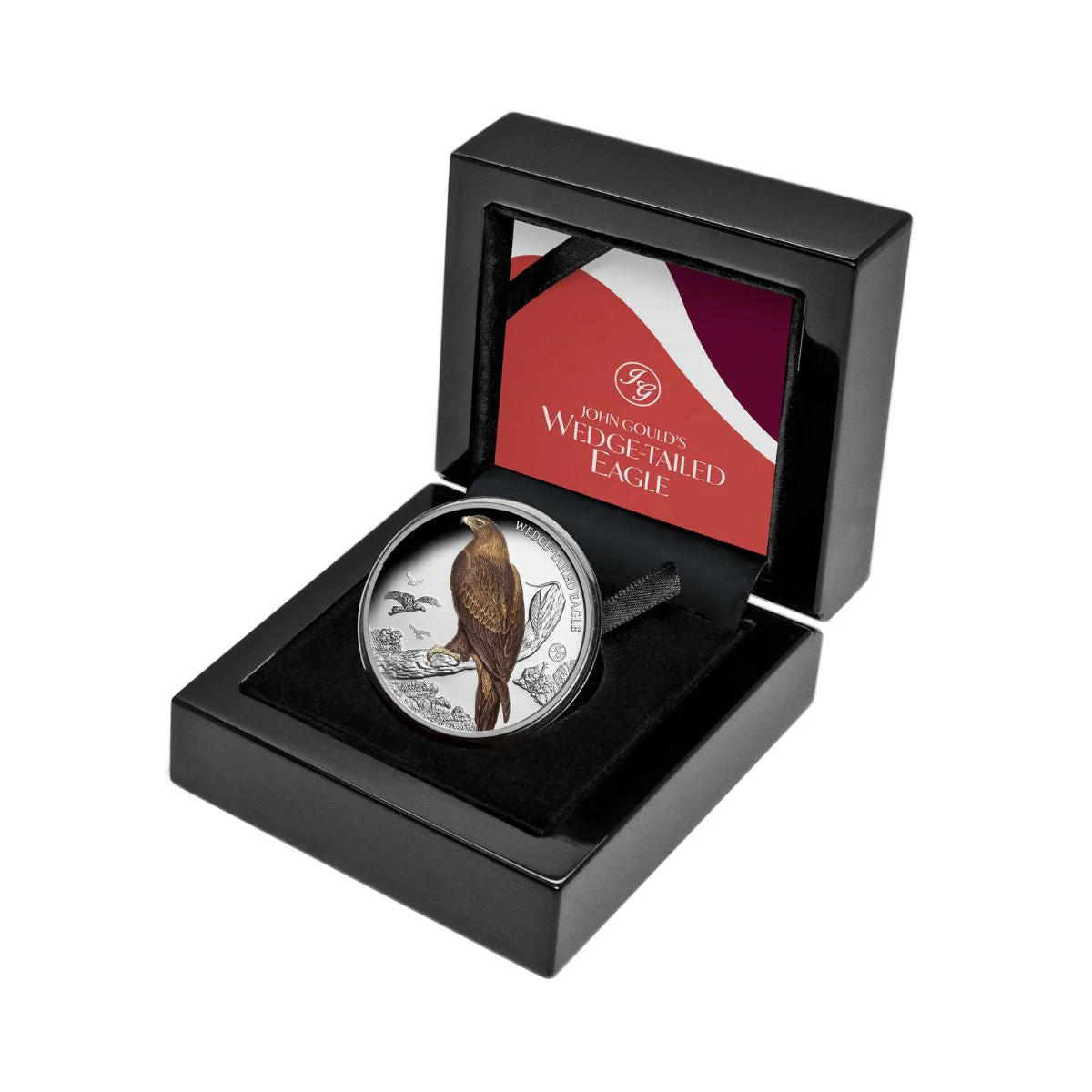 Birds of Australia 2025 $1 Wedge-tailed Eagle 1oz Silver Proof Coin - Image 3