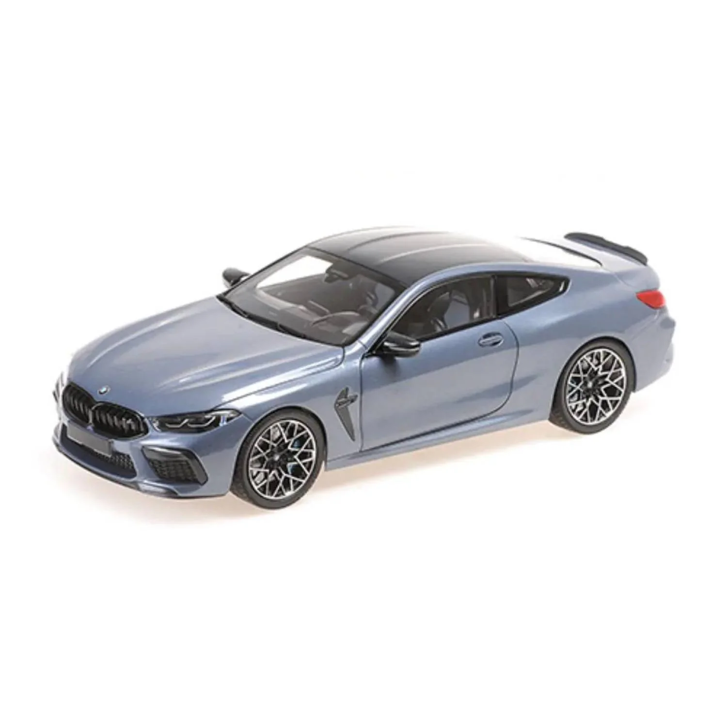 BMW M8 COUPE - BLUE METALLIC - 2020 - 1:18 Scale Diecast Model Car