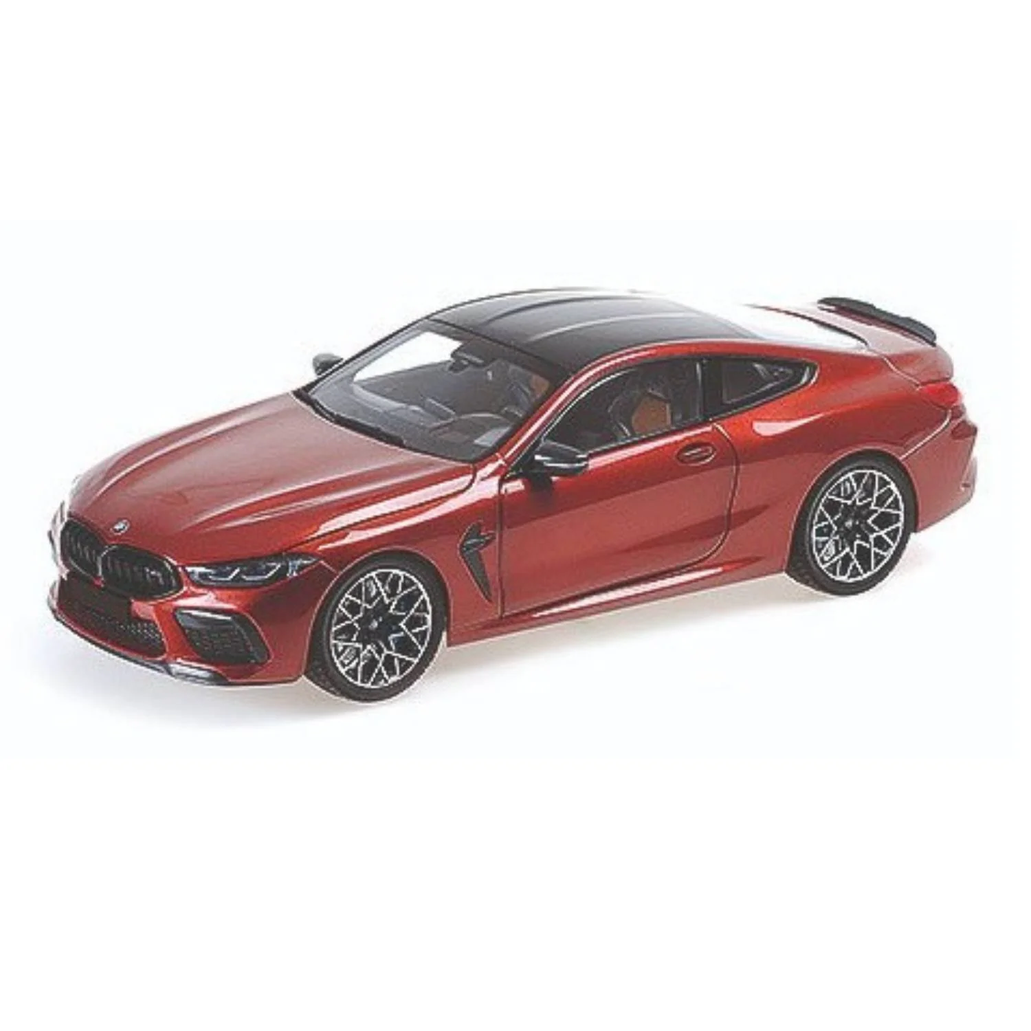BMW M8 COUPE - RED METALLIC - 2020 - 1:18 Scale Diecast Model Car