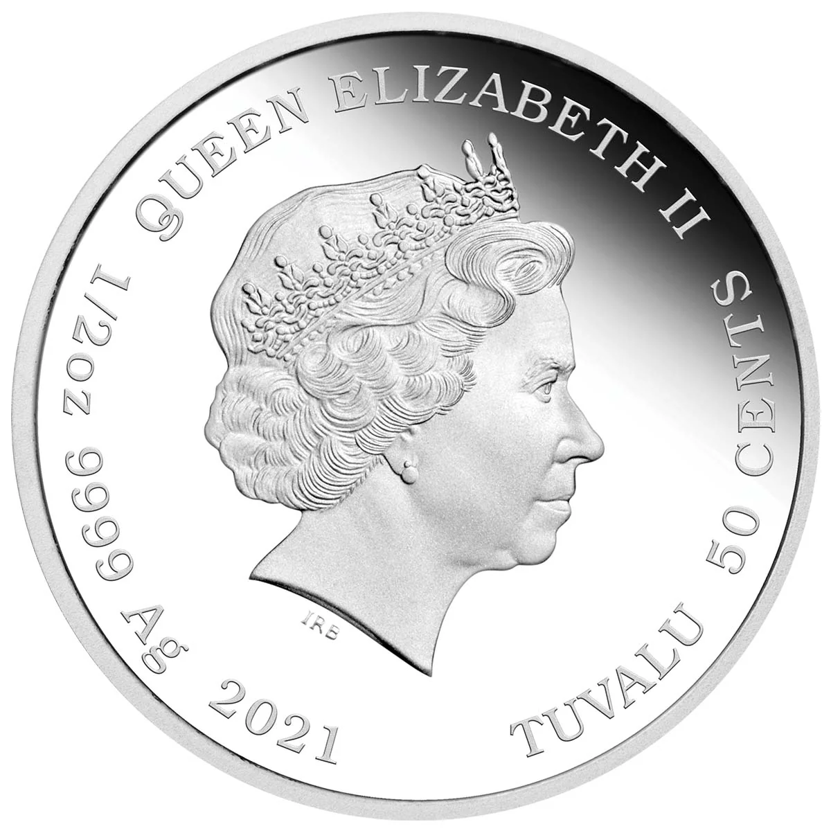 James Bond 2021 50c Dr. No 1/2oz Silver Proof Coin - Image 2