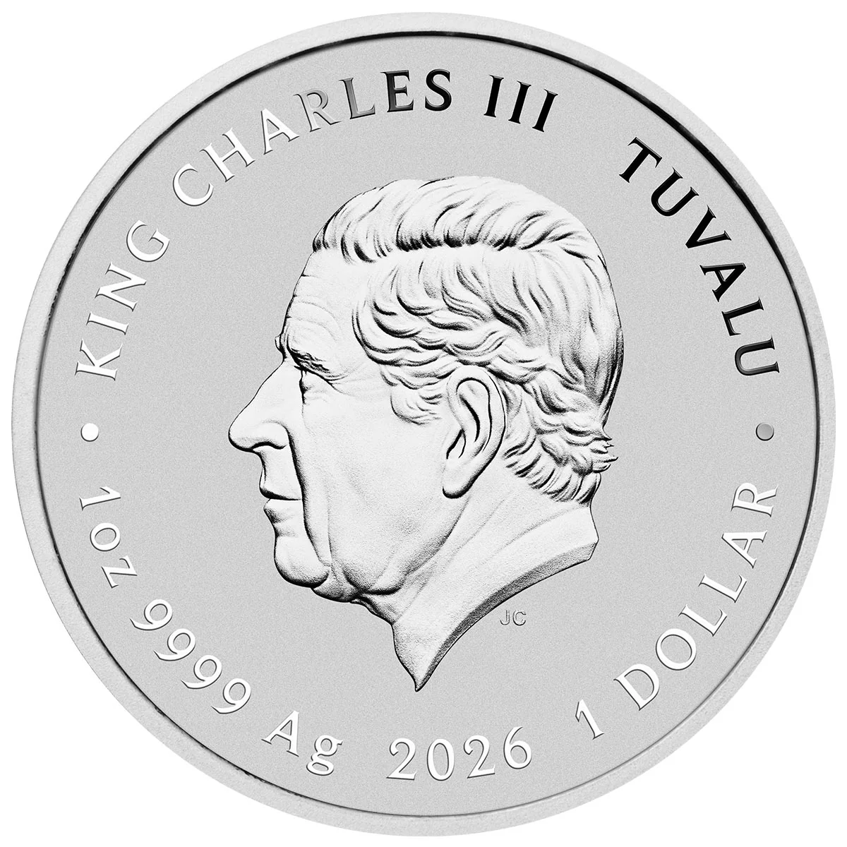 Bridgerton - Lady Whistledown 2026 $1 1oz Silver Uncirculated Coin - Image 2