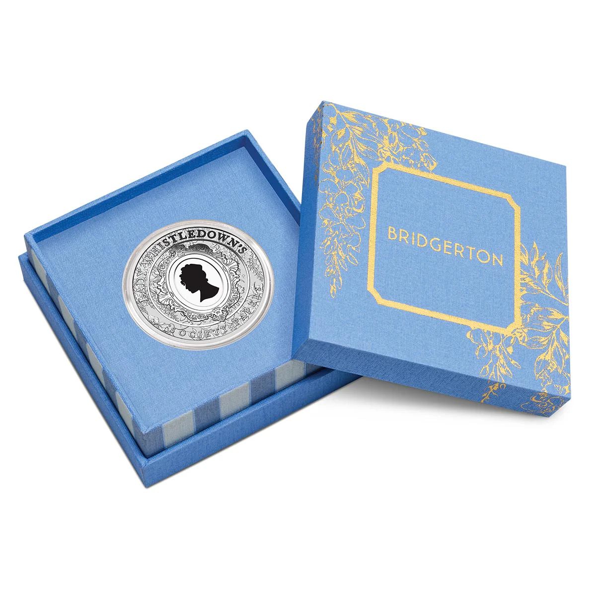 Bridgerton - Lady Whistledown 2026 $1 1oz Silver Uncirculated Coin - Image 3