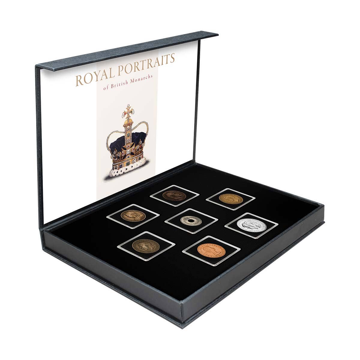 British Monarchs Royal Portraits 7-Coin Set VF-Unc - Image 15