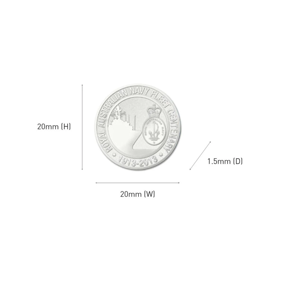 Centenary of First Fleet Lapel Pin - Image 2