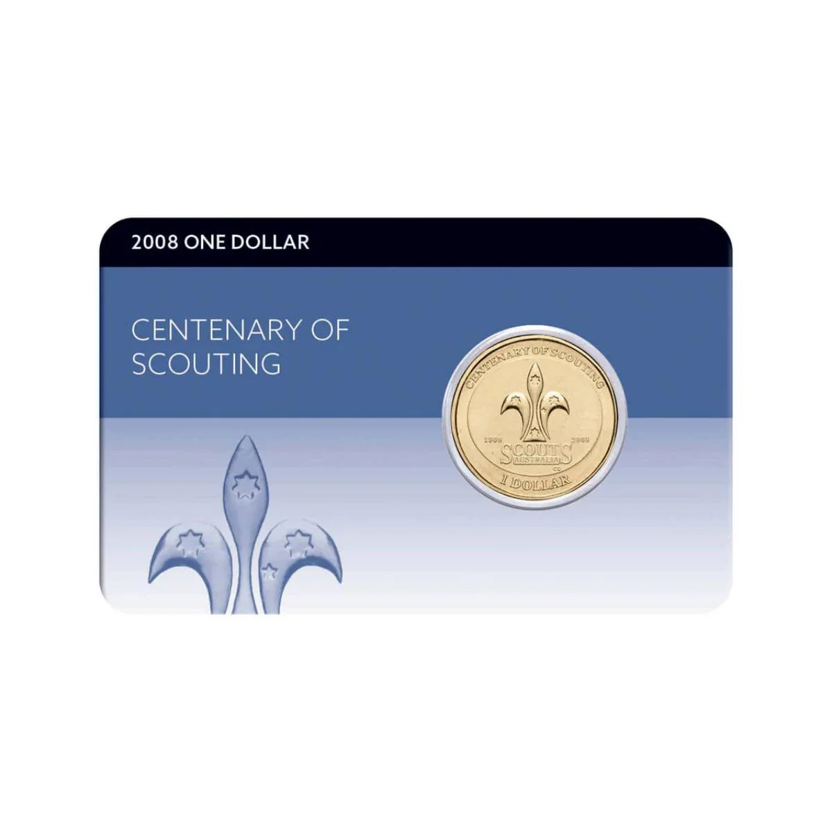 Australia Centenary of Scouts 2008 $1 Aluminium-Bronze Uncirculated Coin Pack