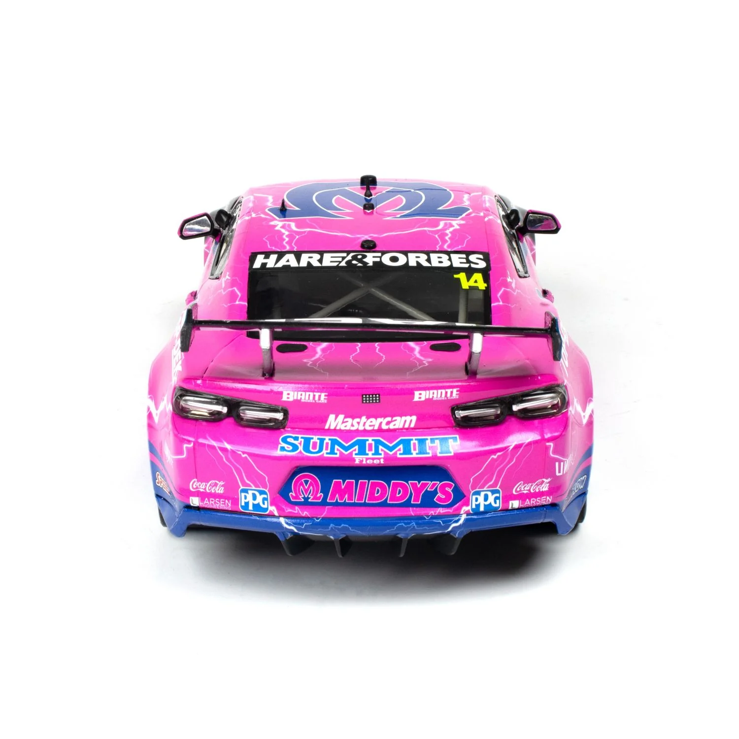 CHEVROLET CAMARO GEN3 ZL1 - BJR - FULLWOOD #14 - 2023 Beaurepaires Melbourne 400 - Race 4 - 1:43 Scale Diecast Model Car - Image 9